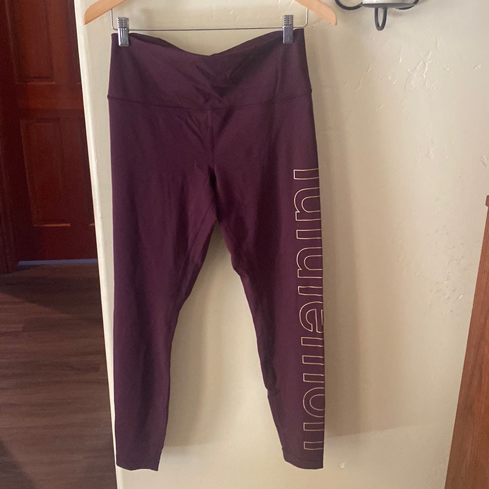 Lululemon everlux lunar new year 2021 leggings size 12 28”